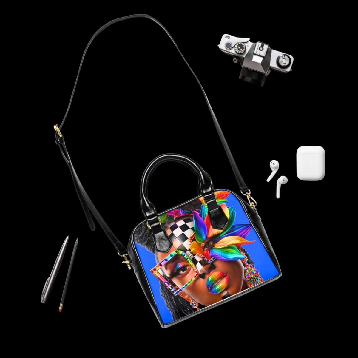 CENTER STAGE SHOULDER BAG